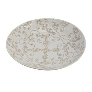Mud Pie Knot & Beau Pasta Bowl, Off-White
